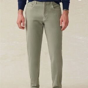 Faherty Olive Green Jeans